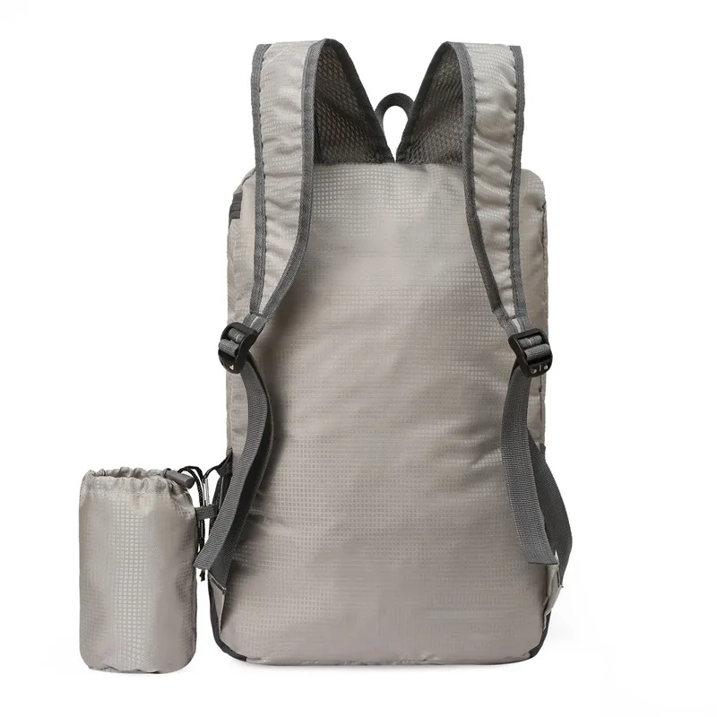 Warneim 20L Lightweight Waterproof Folding Backpack for Men - Durable Travel, Mountaineering, and Outdoor Adventure Bag - Image 2