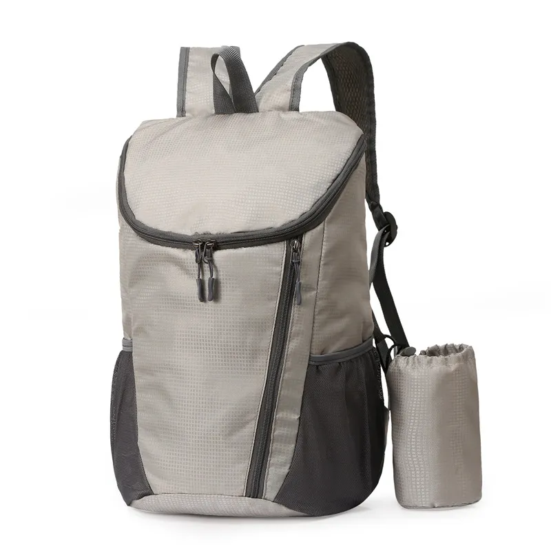 Warneim 20L Lightweight Waterproof Folding Backpack for Men - Durable Travel, Mountaineering, and Outdoor Adventure Bag - Image 7