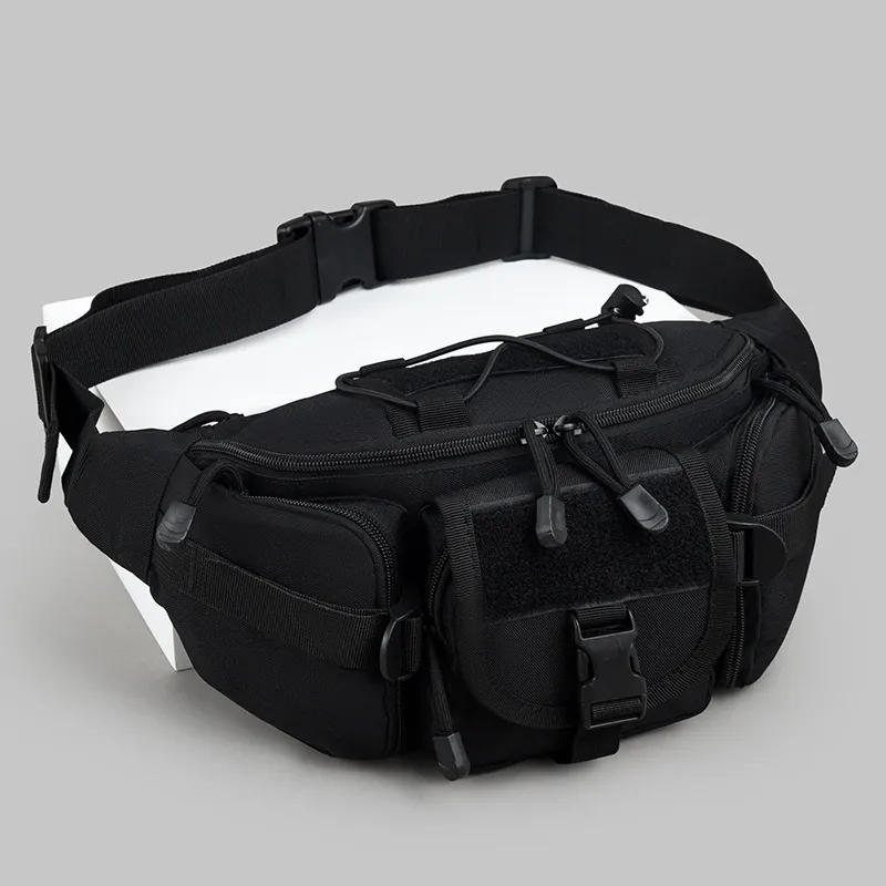 Men's Outdoor Tactical Chest Bag - Multifunctional Cross-Body Workwear Shoulder Bag for Sports & Casual Use thumbnail 6