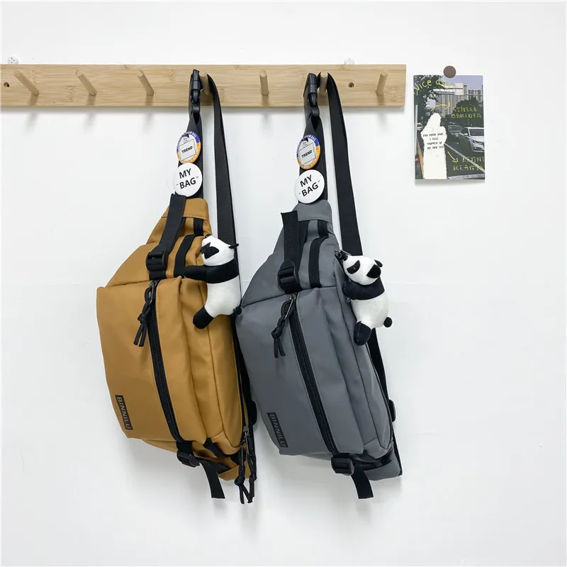 Men's Casual Chest Bag Trendy Crossbody Shoulder Bag for Sports & Students, Versatile for Women, Mobile Phone Waist Pouch thumbnail 3