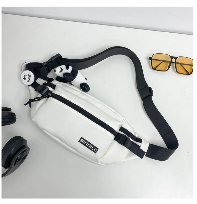 Men's Casual Chest Bag Trendy Crossbody Shoulder Bag for Sports & Students, Versatile for Women, Mobile Phone Waist Pouch showcase 10