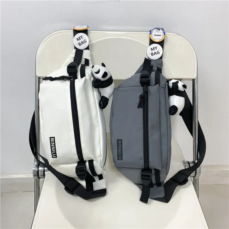 Men's Casual Chest Bag Trendy Crossbody Shoulder Bag for Sports & Students, Versatile for Women, Mobile Phone Waist Pouch thumbnail 4
