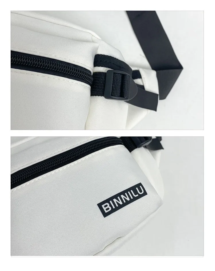 Men's Casual Chest Bag Trendy Crossbody Shoulder Bag for Sports & Students, Versatile for Women, Mobile Phone Waist Pouch showcase 15