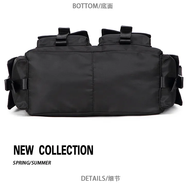 Men's Trendy Canvas Crossbody Messenger Bag - Japanese Style Workwear & Casual Shoulder Bag for Students & Women showcase 15