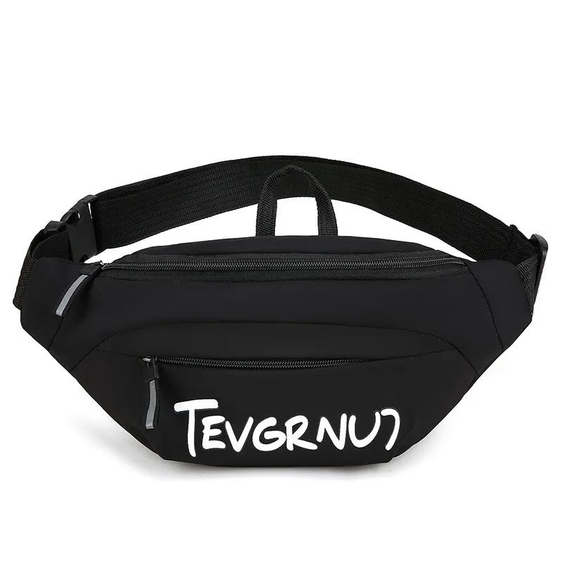 Unisex Korean Style Chest Bag - Fashionable Casual Messenger Shoulder Bag for Couples, Trendy All-Match Design thumbnail 5