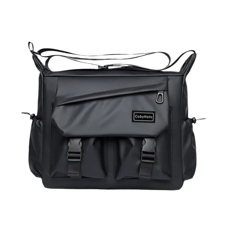 Men's Trendy Nylon Crossbody Messenger Bag - Korean Japanese Style Niche Waist Pack for 25-Year-Olds thumbnail 5