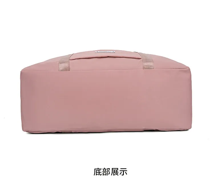 Women's Large Capacity Folding Travel Bag - Portable Lightweight Short-distance Luggage for Getaways showcase 10