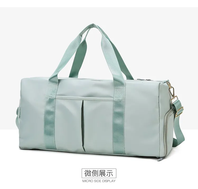 Women's Large Capacity Dry Wet Separation Yoga Bag - Oxford Cloth Swimming & Travel Duffle for Fitness Enthusiasts thumbnail 6