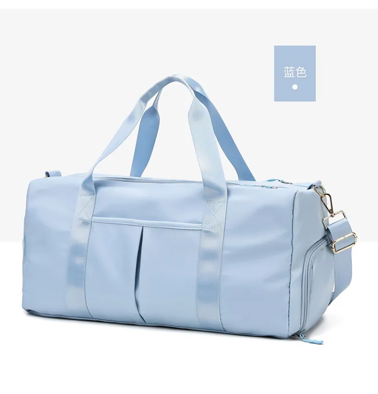 Women's Large Capacity Dry Wet Separation Yoga Bag - Oxford Cloth Swimming & Travel Duffle for Fitness Enthusiasts thumbnail 8