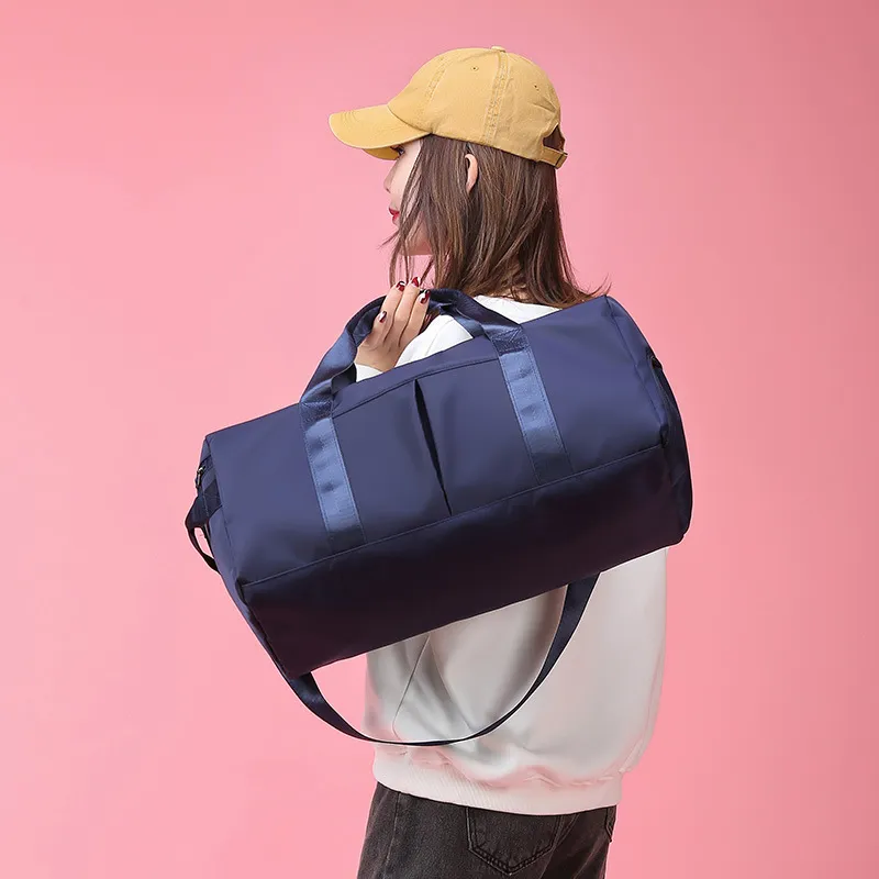 Women's Large Capacity Dry Wet Separation Yoga Bag - Oxford Cloth Swimming & Travel Duffle for Fitness Enthusiasts thumbnail 10