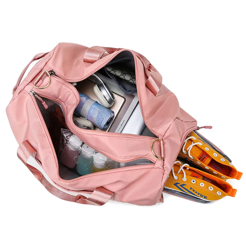 Women's Large Capacity Dry Wet Separation Yoga Bag - Oxford Cloth Swimming & Travel Duffle for Fitness Enthusiasts showcase 15