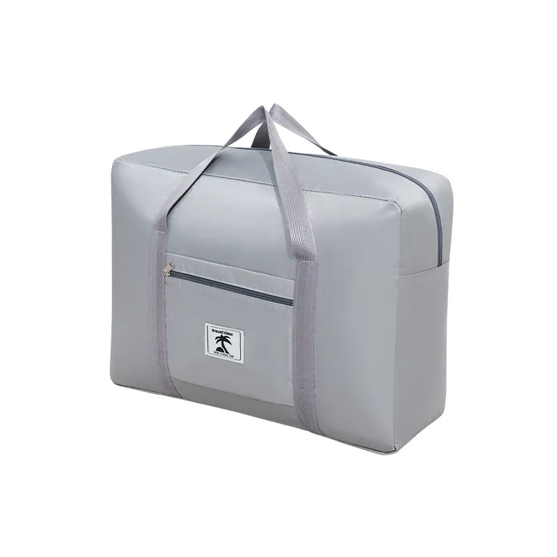 Runhui Large Capacity Twill Coconut Label Travel Handbag - Versatile Storage Luggage Bag for Clothes, Quilts, and Moving - Image 5