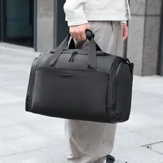 Runhui Large Capacity Twill Coconut Label Travel Handbag - Versatile Storage Luggage Bag for Clothes, Quilts, and Moving showcase 8