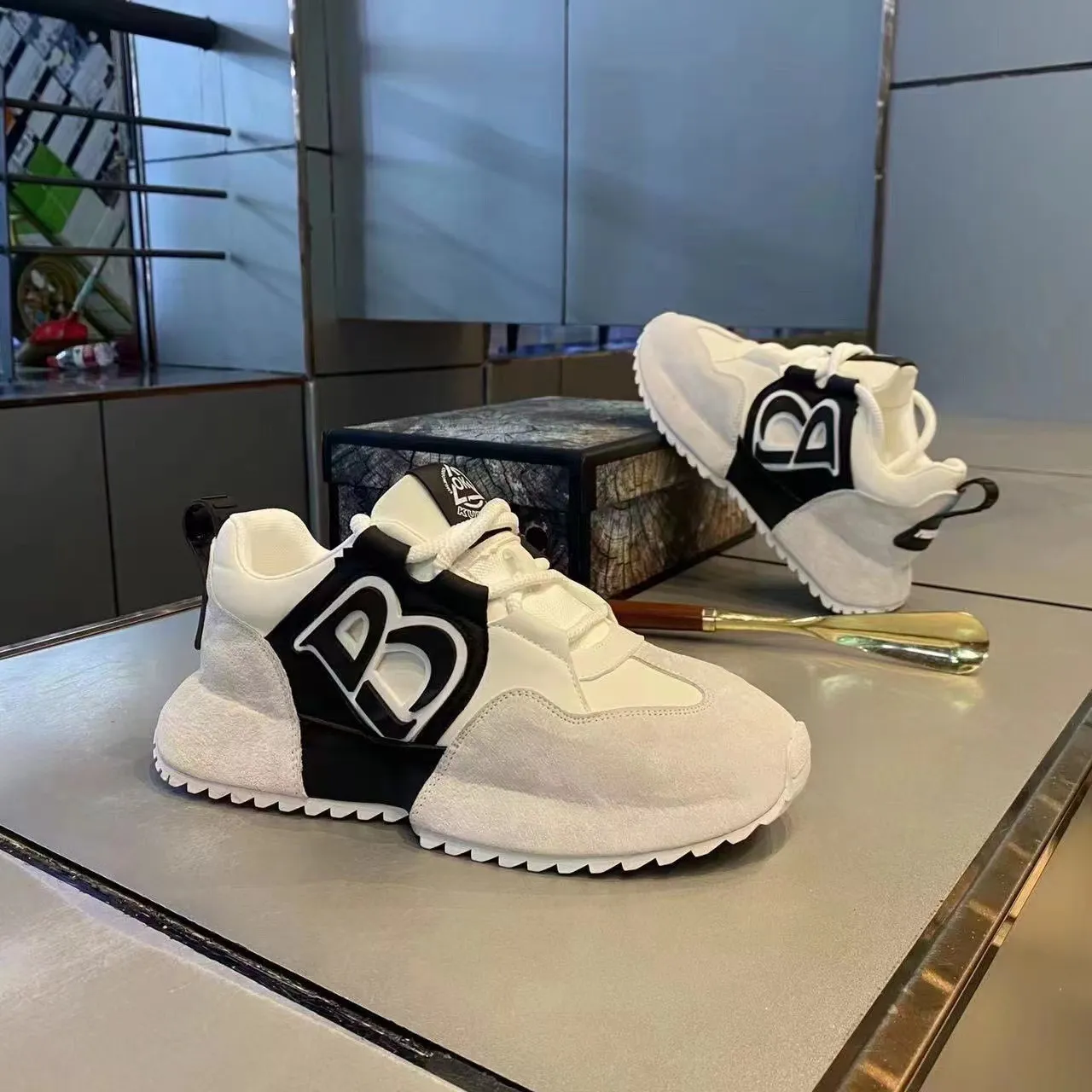 2025 Men's Casual Sneakers: Comfortable Height-Increasing Lightweight Soft-Sole Torre Shoes for Autumn & Winter - Stylish All-Match Footwear thumbnail 2