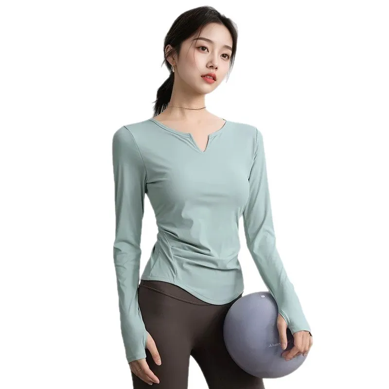 Women's Quick-Dry Sports Suit for Spring Outdoor Running & Yoga - Breathable Fitness Clothing, Large Size Available thumbnail 5