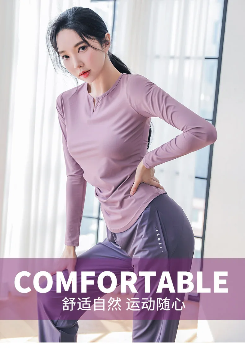 Women's Quick-Dry Sports Suit for Spring Outdoor Running & Yoga - Breathable Fitness Clothing, Large Size Available showcase 1