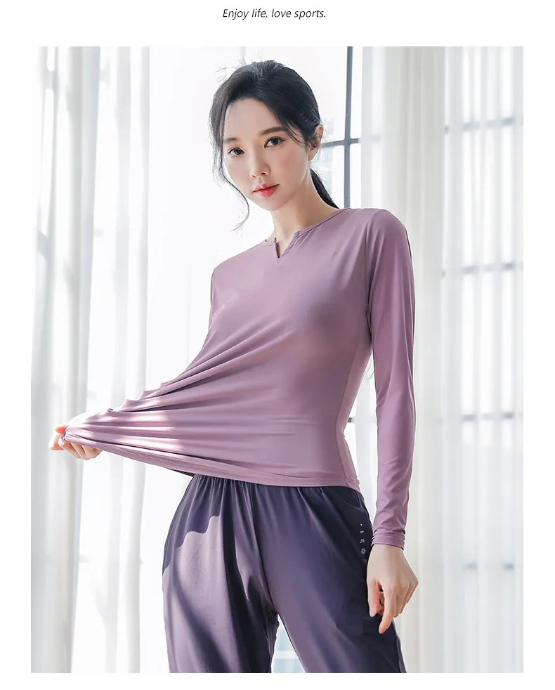 Women's Quick-Dry Sports Suit for Spring Outdoor Running & Yoga - Breathable Fitness Clothing, Large Size Available showcase 11