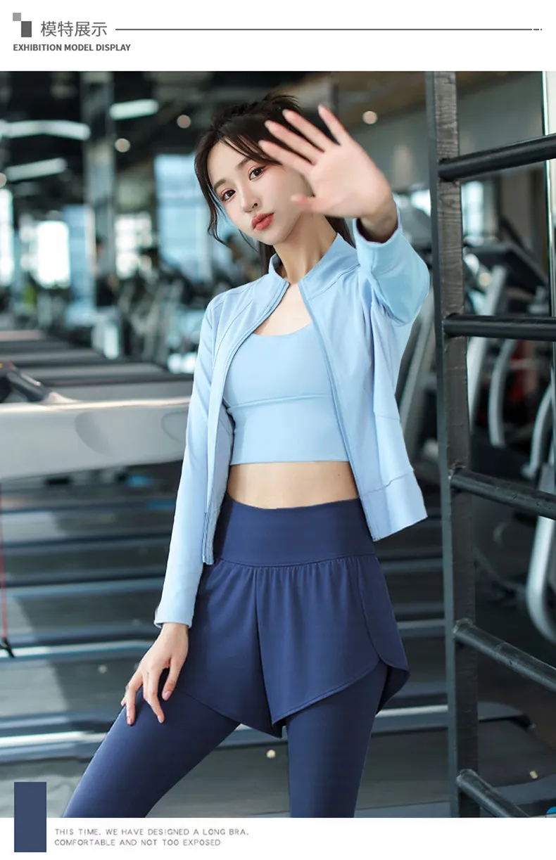 Women's 3-Piece Sportswear Set: Long Sleeve Quick-Dry Top, Running Yoga Pants, Outdoor Gym Training Activewear for Spring showcase 6
