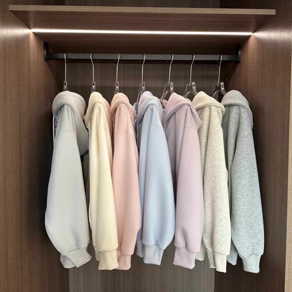 Shandong Jimo Women's Spring Fashion Loose Hooded Jacket - Korean Style Thin Cardigan Top for Casual Wear thumbnail 1