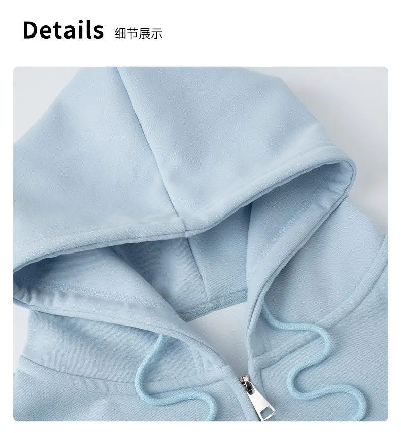 Shandong Jimo Women's Spring Fashion Loose Hooded Jacket - Korean Style Thin Cardigan Top for Casual Wear showcase 13