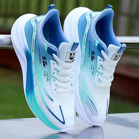 Men's Trendy Leather Casual Sports Shoes - Breathable Walking & Shopping Sneakers for Students & Couples, Autumn New Style