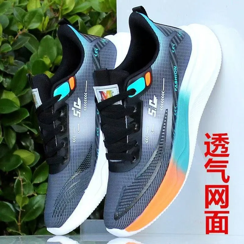 Men's Trendy Leather Casual Sports Shoes - Breathable Walking & Shopping Sneakers for Students & Couples, Autumn New Style thumbnail 6