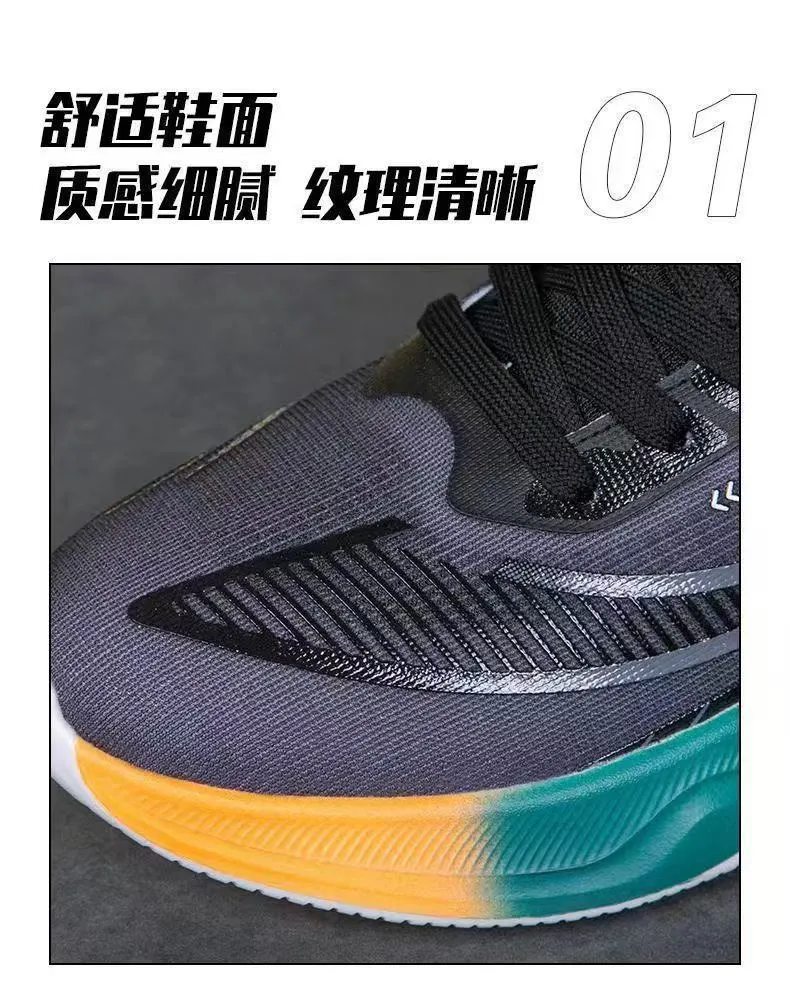 Men's Trendy Leather Casual Sports Shoes - Breathable Walking & Shopping Sneakers for Students & Couples, Autumn New Style showcase 3