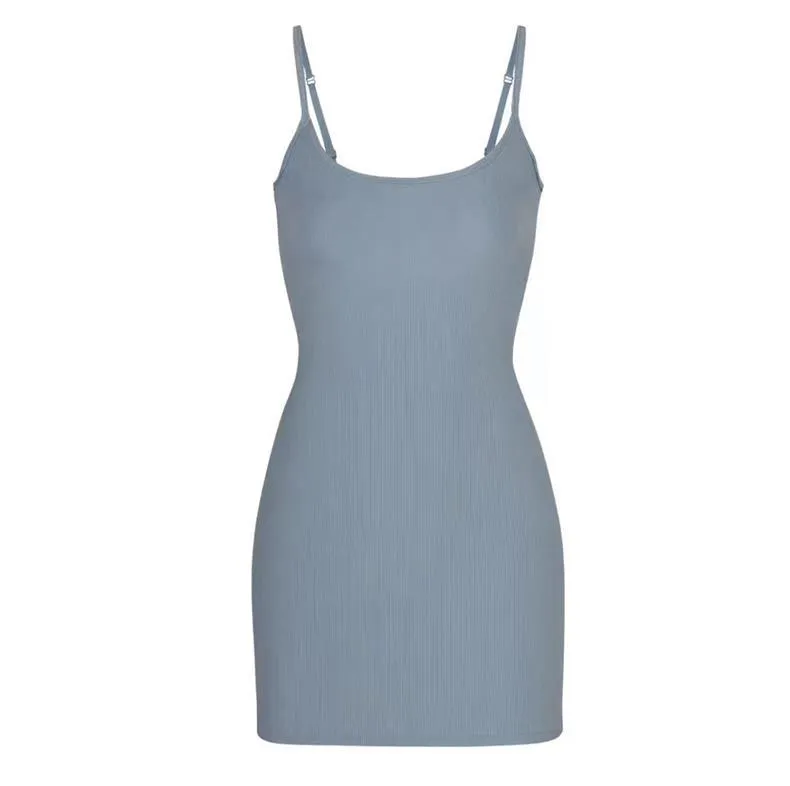 Kendall Jenner Inspired Slim-Fit Spaghetti Strap Dress, Sexy Sleeveless Kardashian Style Bodycon Mini Dress for Women, Chic Evening Party Clubwear showcase 10