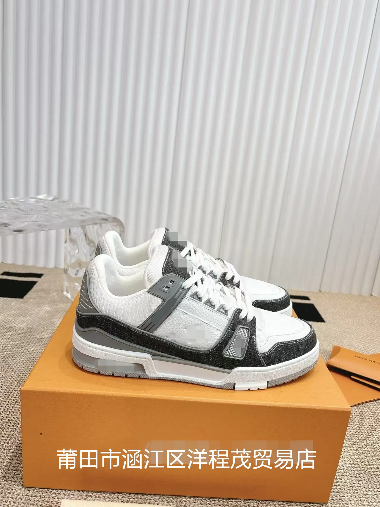 Men's & Women's Casual Sneakers - Premium First Layer Cowhide Leather, Hollow Glue Craft, Breathable White & Black Panda Design, Comfortable Trainers for Everyday Wear thumbnail 6