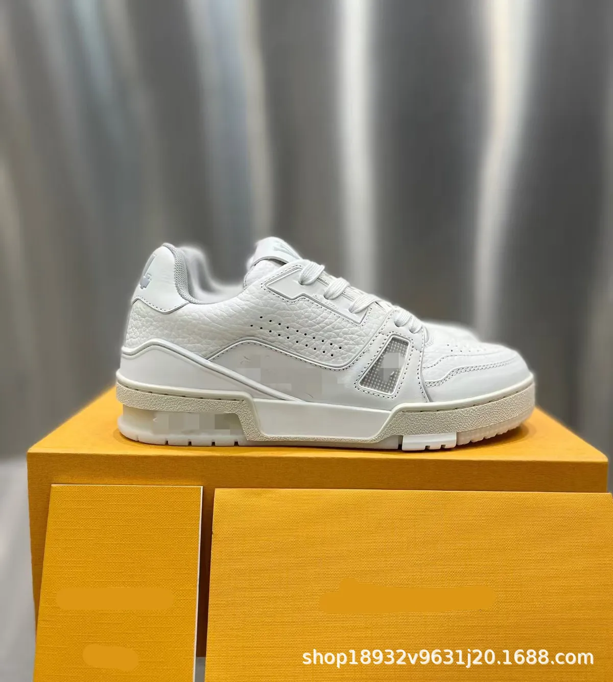 Men's & Women's Casual Sneakers - Premium First Layer Cowhide Leather, Hollow Glue Craft, Breathable White & Black Panda Design, Comfortable Trainers for Everyday Wear showcase 2