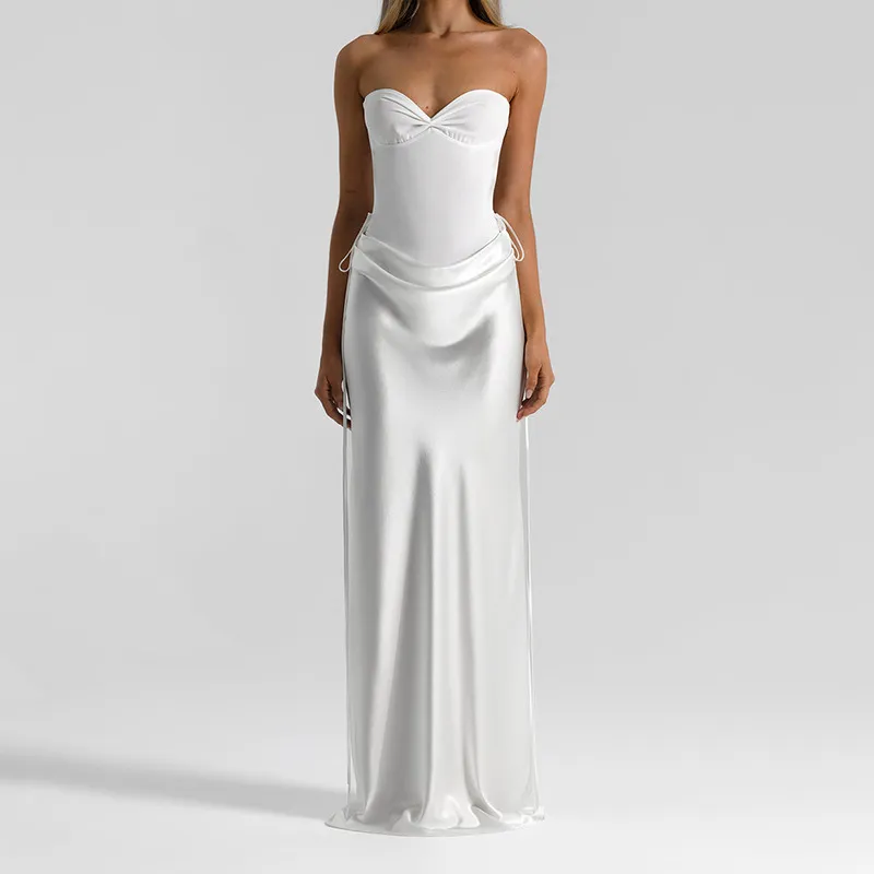 Elegant Sexy Sleeveless Tube Top Hip Dress - New Spring Fashion for Women, European & American Style thumbnail 4