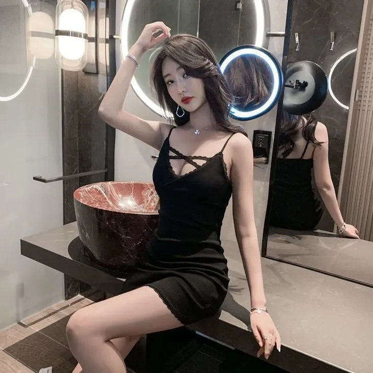 Elegant White Sexy Hip Skirt - New Autumn Collection for Nightclub & Parties | Tight French Style Strap Dress for Women - Image 4