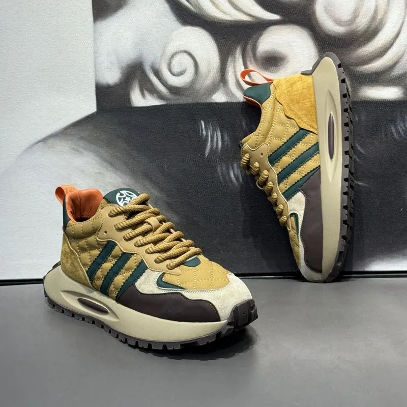Men's Lightweight Casual Sports Shoes 2023 Autumn Winter Thick Sole Non-Slip Forrest Gump Style Sneakers for Everyday Wear showcase 15