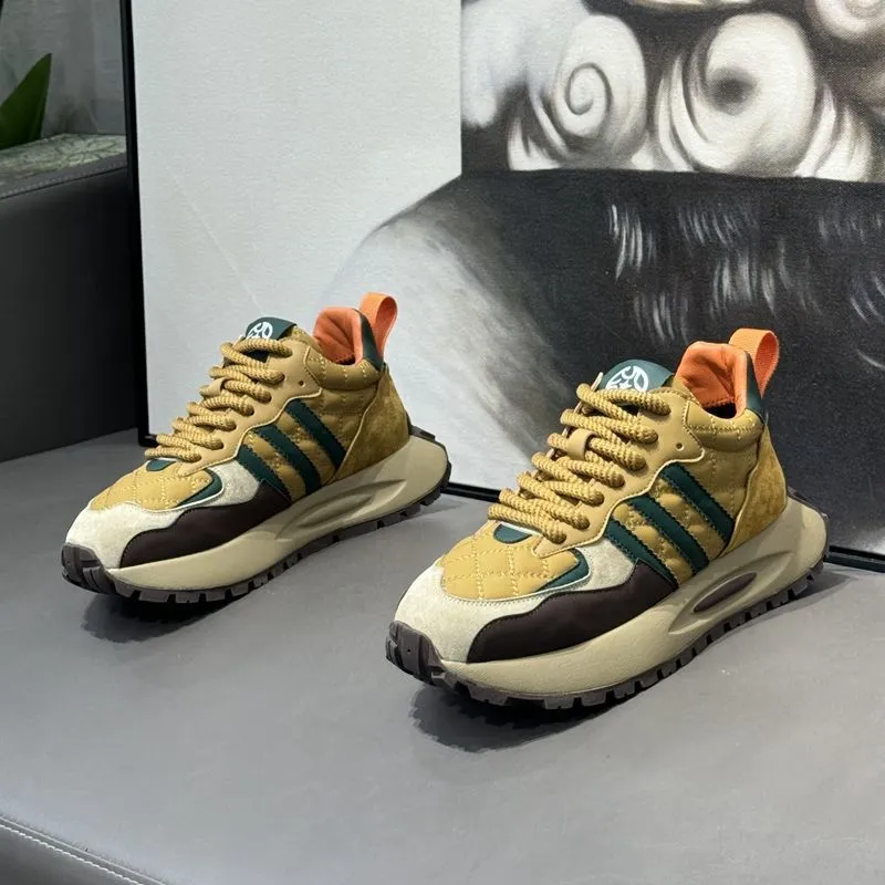 Men's Lightweight Casual Sports Shoes 2023 Autumn Winter Thick Sole Non-Slip Forrest Gump Style Sneakers for Everyday Wear showcase 16