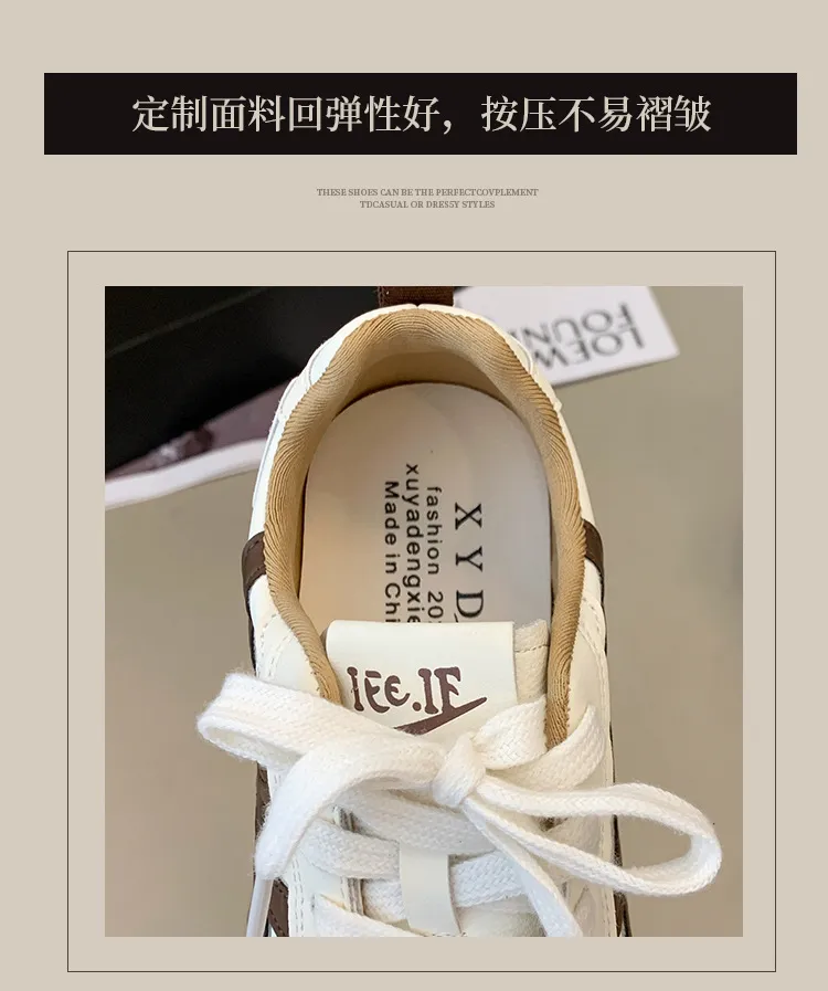 Women's White Platform Sneakers 2025 New Autumn Casual Agate Sports Training Shoes Comfortable Breathable Fashion Footwear showcase 3