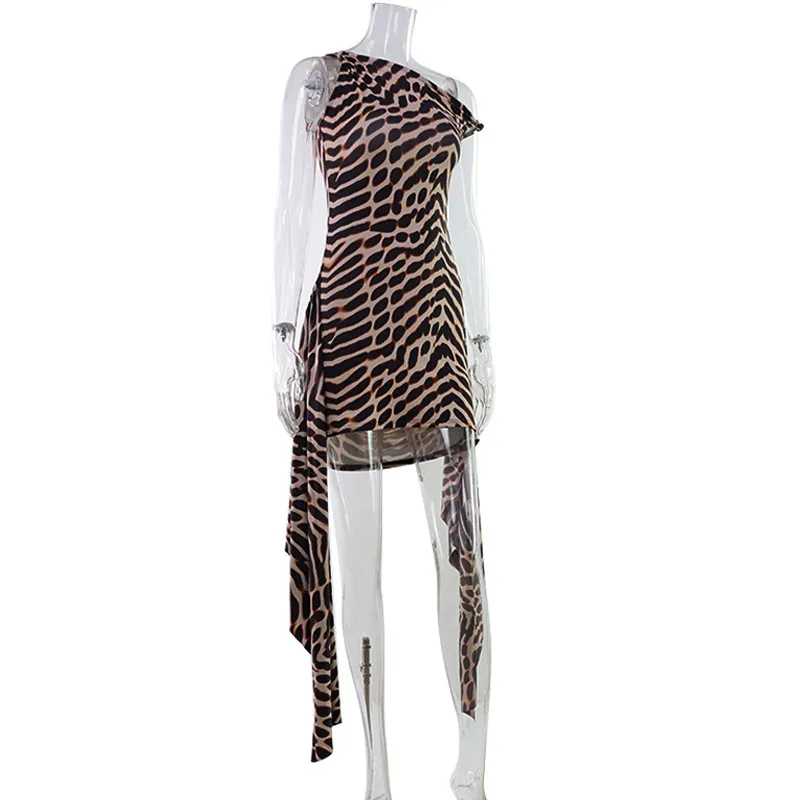 Women's Fashionable Printed Suspender Hip Dress - European & American Style Sexy Party Clubwear for Summer Evenings showcase 4