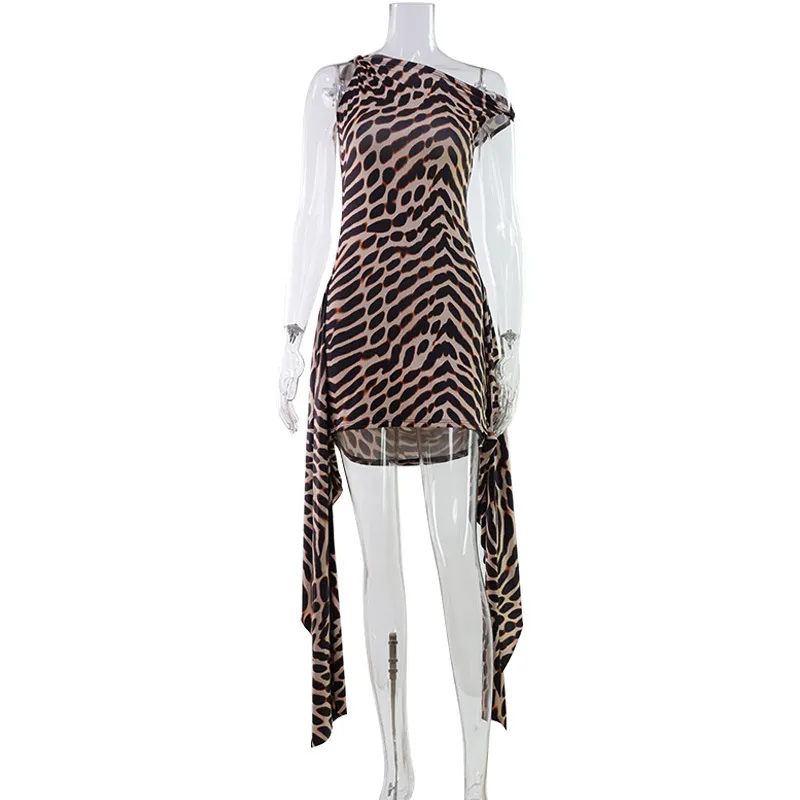Women's Fashionable Printed Suspender Hip Dress - European & American Style Sexy Party Clubwear for Summer Evenings showcase 3