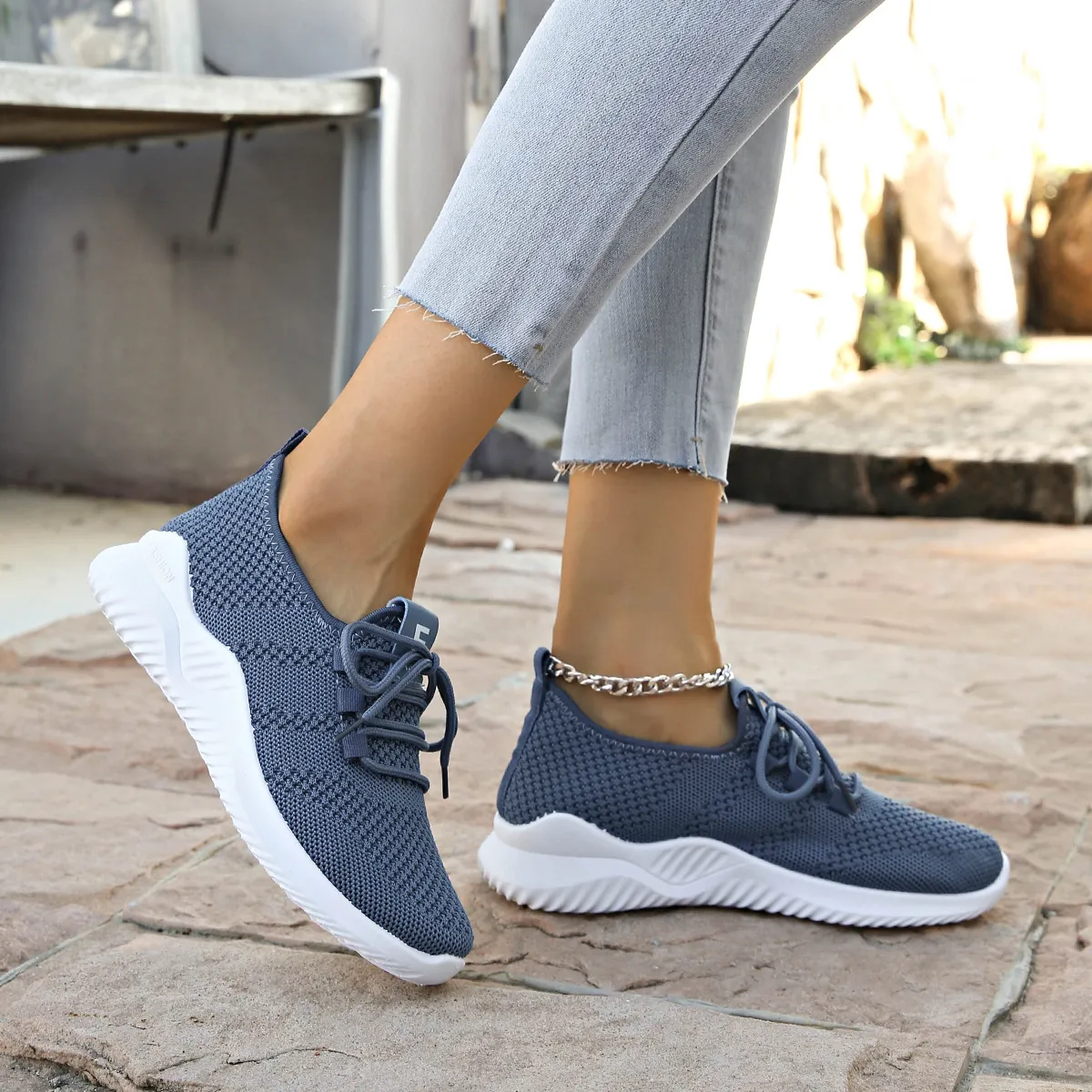 Women's Breathable Mesh Running Shoes - Lightweight Casual Sports Sneakers for Everyday Comfort and Fitness showcase 8