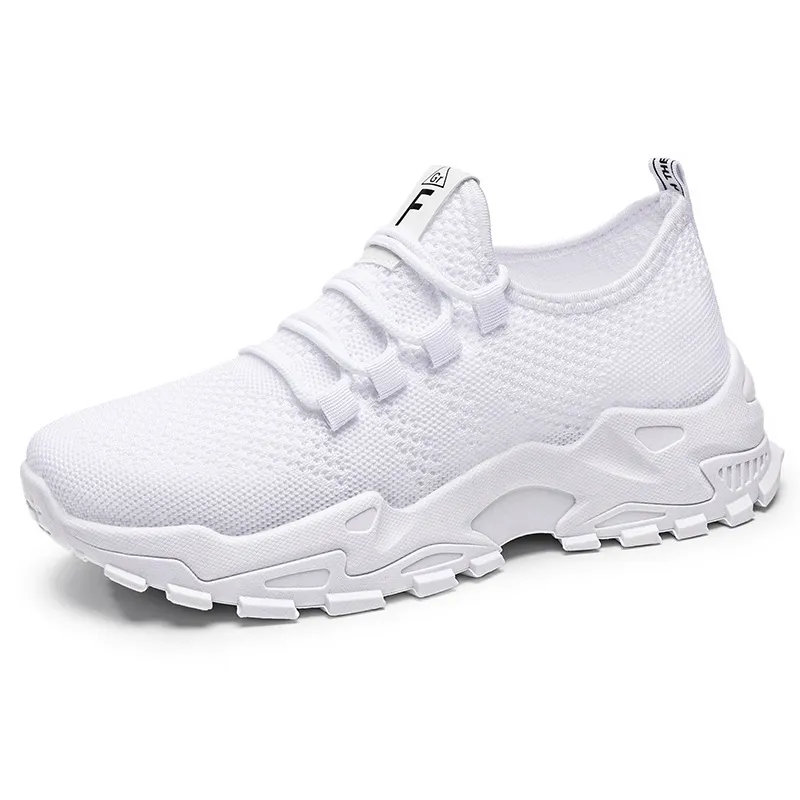 Women's Breathable Mesh Sneakers - New Spring Large Size Casual Lace-Up Running Shoes with Thick Soles for Comfort and Style thumbnail 7