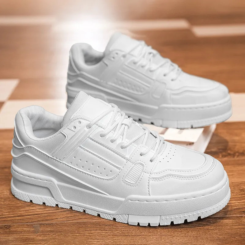 Men's Casual Sneakers: Breathable, Lightweight, Non-Slip Sports Shoes for Autumn Fashion, Versatile Work & Trendy Wear thumbnail 4