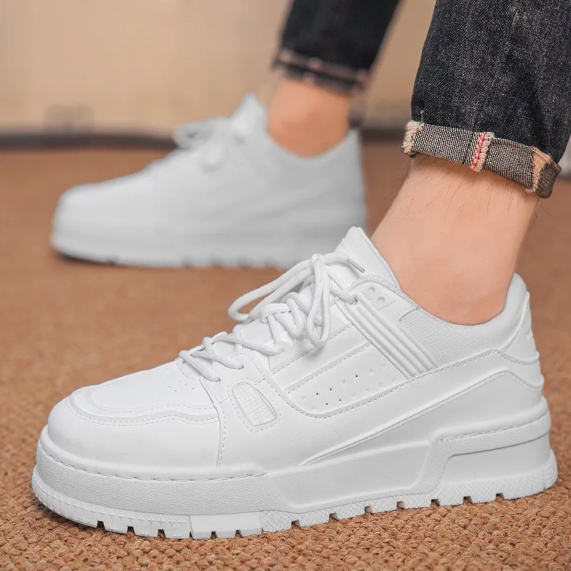 Men's Casual Sneakers: Breathable, Lightweight, Non-Slip Sports Shoes for Autumn Fashion, Versatile Work & Trendy Wear thumbnail 2