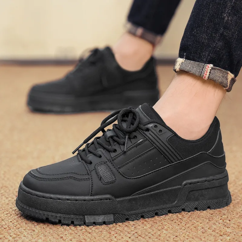 Men's Casual Sneakers: Breathable, Lightweight, Non-Slip Sports Shoes for Autumn Fashion, Versatile Work & Trendy Wear thumbnail 1