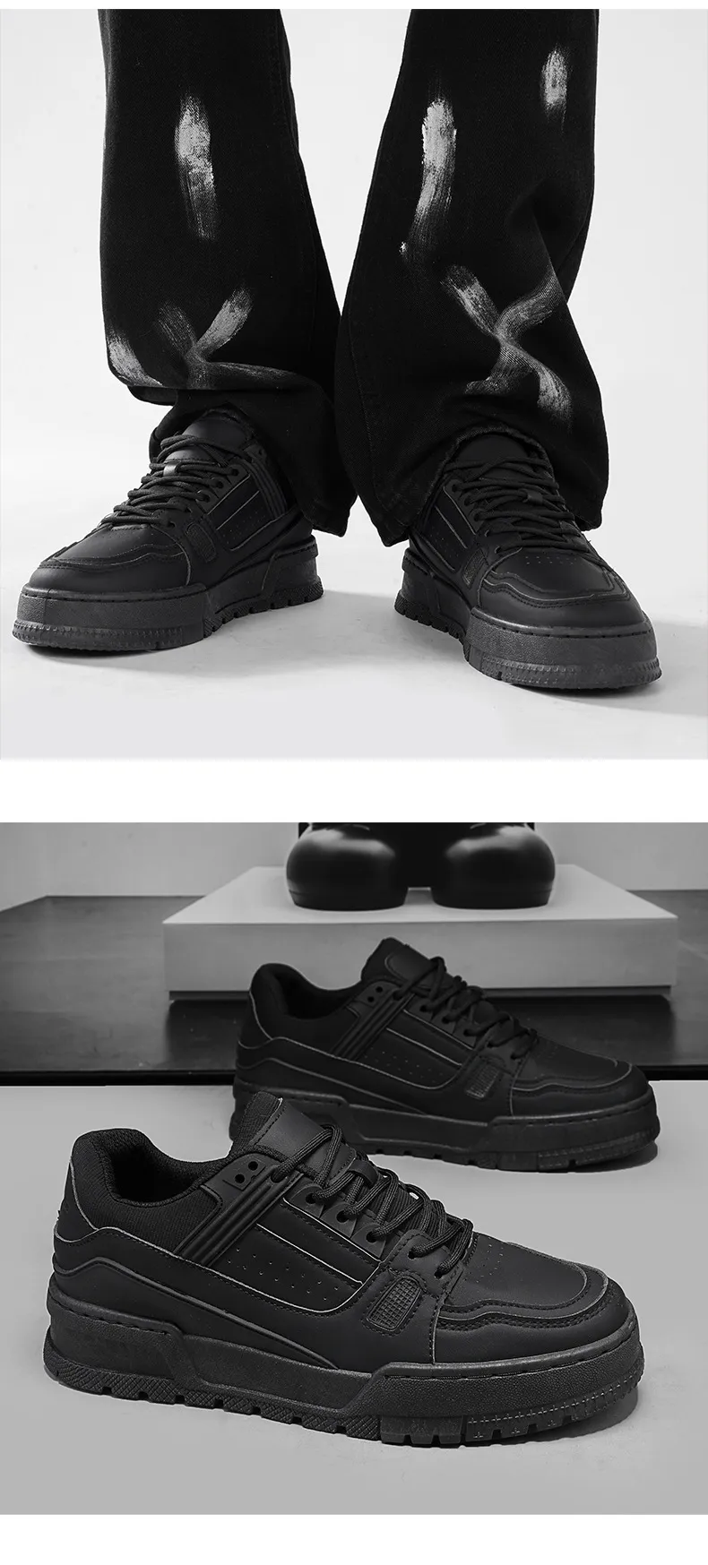 Men's Casual Sneakers: Breathable, Lightweight, Non-Slip Sports Shoes for Autumn Fashion, Versatile Work & Trendy Wear showcase 5