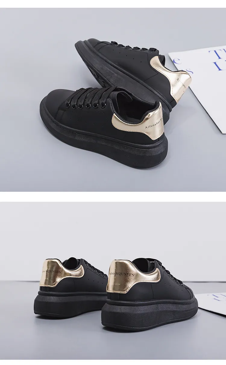 Mai Kun White Korean Style Sneakers for Women - Casual All-Match Thick-Soled Single-Layer Shoes, Perfect for 2024 Fashion Lovers showcase 17
