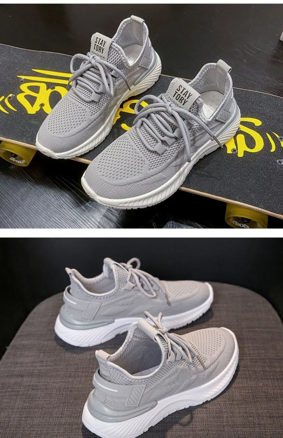 Women's Breathable Mesh Sneakers - Lightweight Casual Running Shoes with Soft Sole, Ideal for Summer Gym & Everyday Wear showcase 16