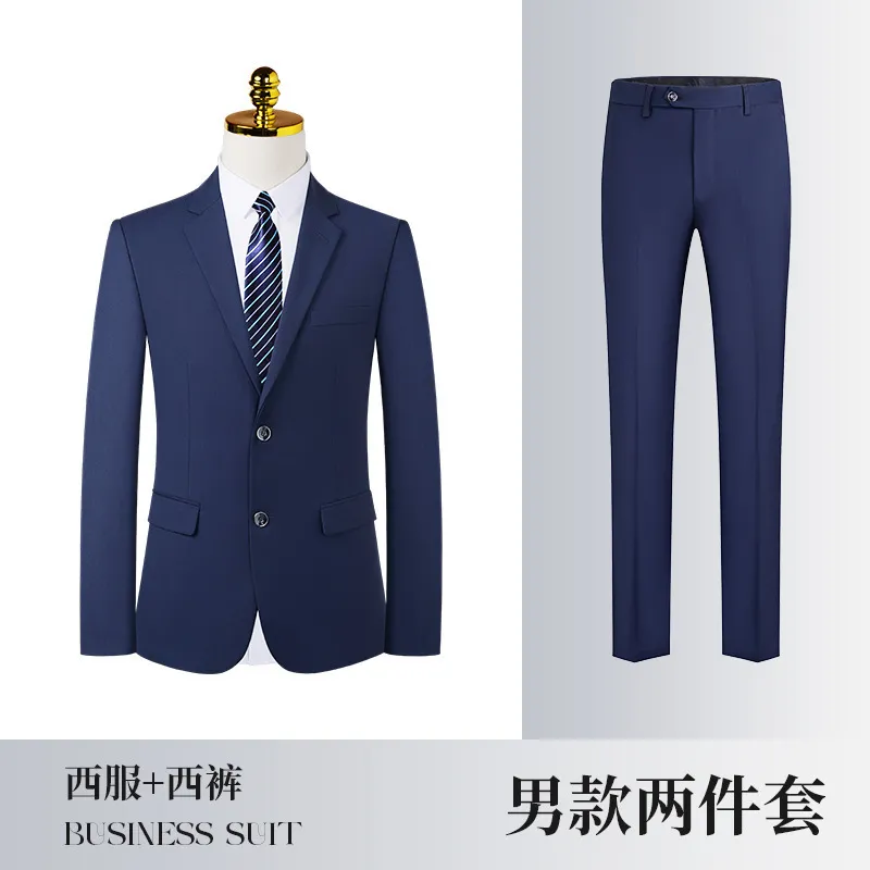 Men's Premium Gray Four-Season Business Suit Set - Ideal for Work, Interviews, Teaching Professionals, and Formal Events - Image 7