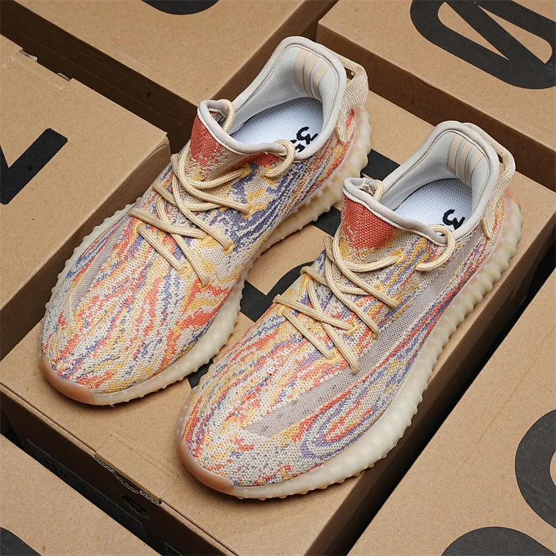 Summer Breathable Baiyi Coconut Shoes Men's 350 White Yellow Daisy Sneakers - Soft Bottom Casual Running Shoes for Everyday Wear showcase 18
