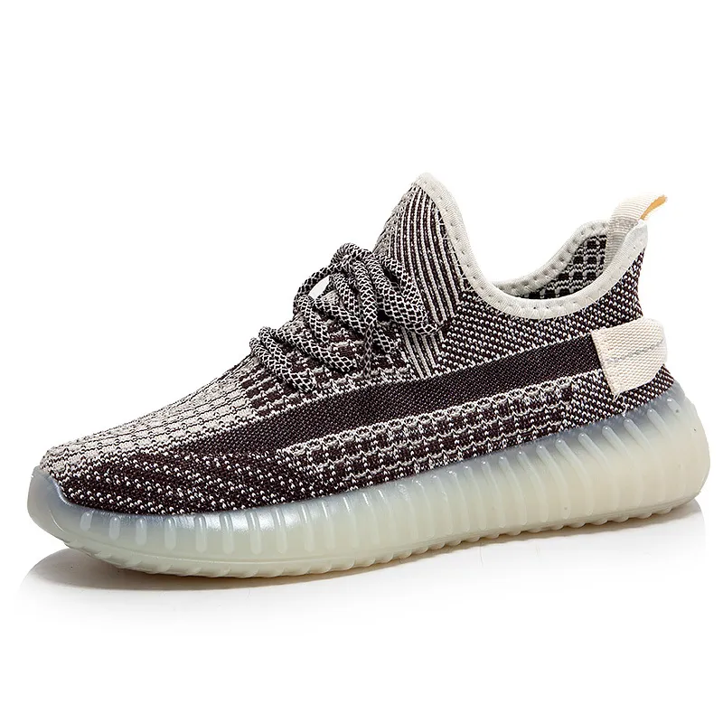 Men's Breathable Fly-Knit Mesh Sports Shoes - Lightweight Casual Running Sneakers with Soft Soles, Trendy Design, Available in Large Sizes 35-47 thumbnail 5