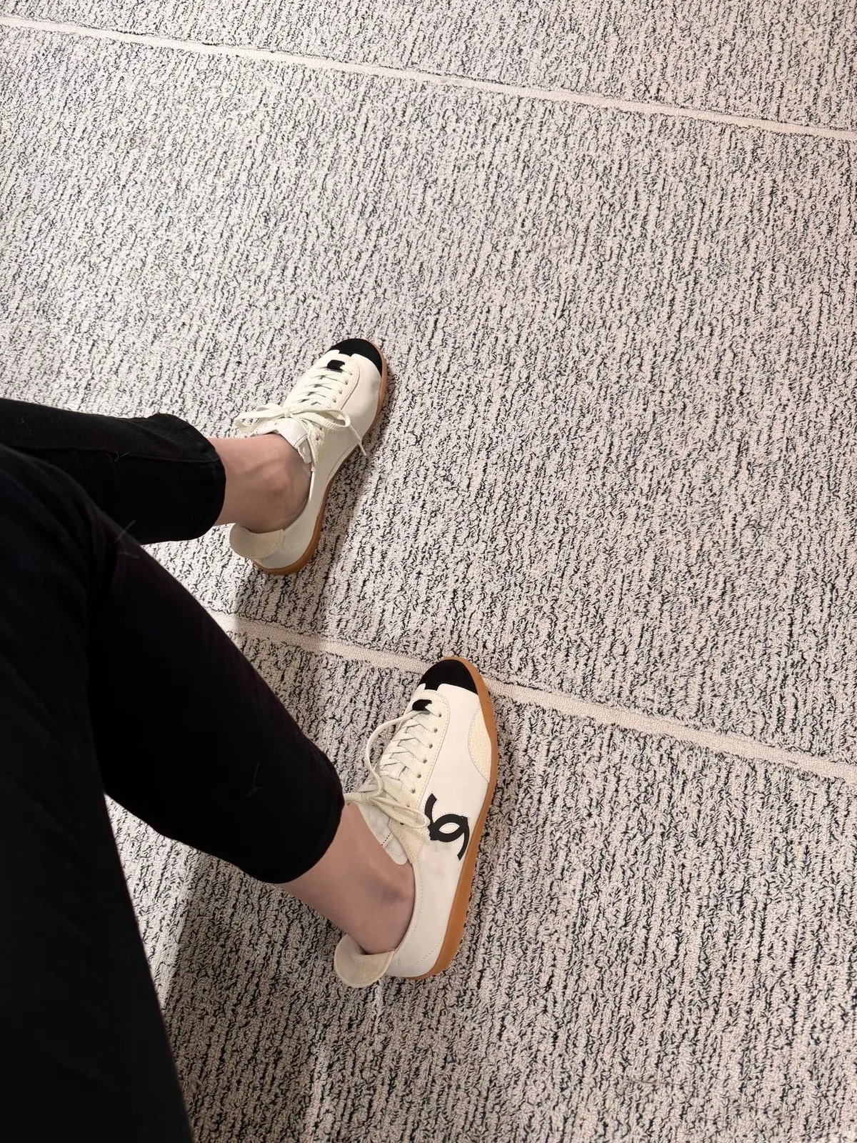 2025 New French Style Women's Genuine Leather Colorblock Casual Sneakers - Comfortable Low-Top Fashion Sports Shoes showcase 9