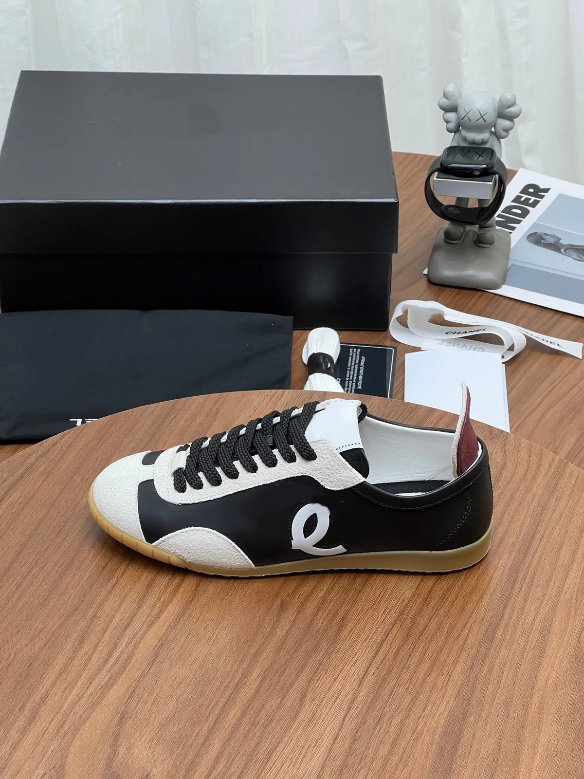 2025 New French Style Women's Genuine Leather Colorblock Casual Sneakers - Comfortable Low-Top Fashion Sports Shoes showcase 20